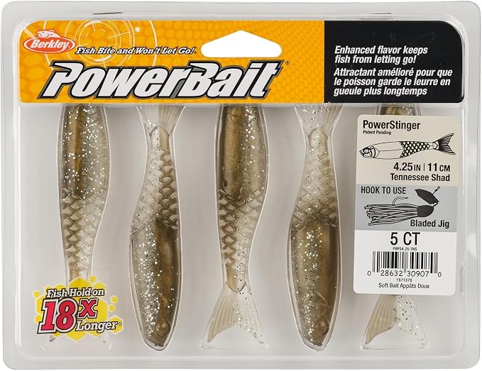 Berkley PowerBait PowerStinger Fishing Soft Bait