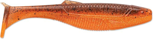 Rapala CrushCity Mayor Soft Plastic Paddle Tail Swimbait, Strong Kicking Action for Swim Jigs & Underspins, Bass, Redfish, Trout, Snook, Walleye & More
