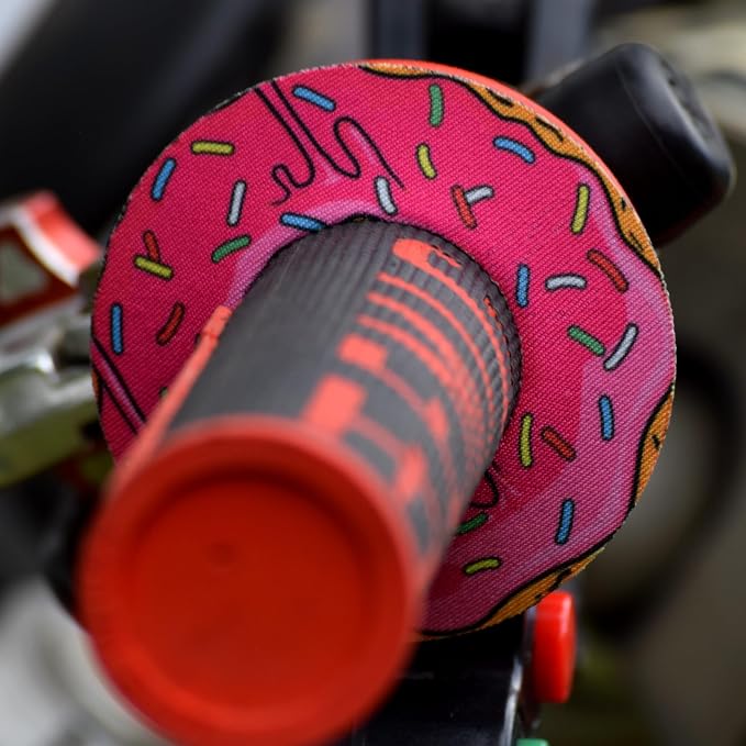 Doughnut Collection - Gripdonuts.com Premium MX BMX Dirt Bike Motorcycle Grip Donuts (13 Variations)