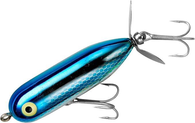 Heddon Torpedo Prop-Bait Topwater Fishing Lure with Spinner Action