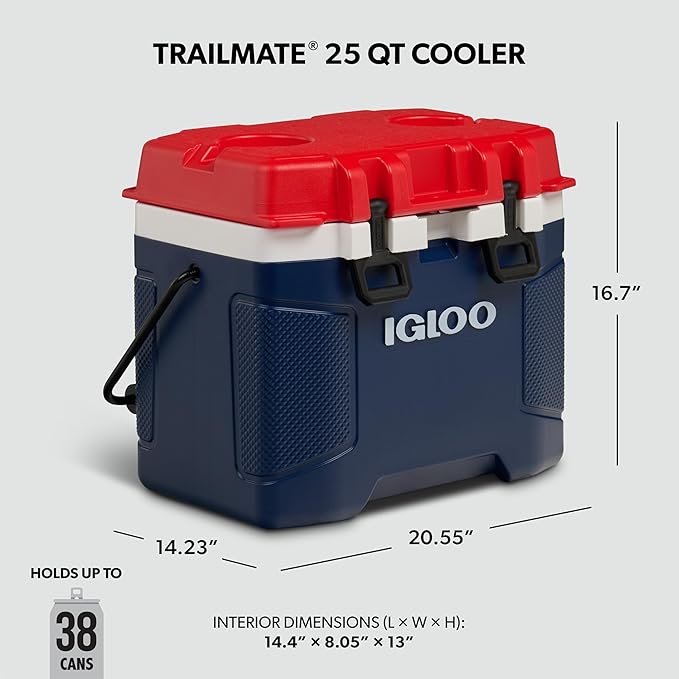 Igloo Trailmate Cooler | Insulated Hard Shell Ice Chest