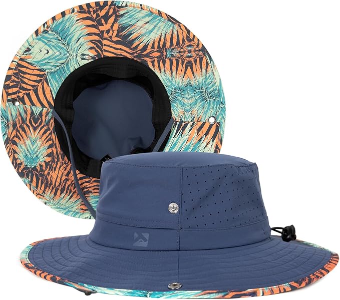 TOP-EX UVCoolix™ Cooling Sun Hat for Men Women UPF 50 Wide Brim Bucket Hat for Hiking, Fishing & Big Head - Cools Up 2 Hours
