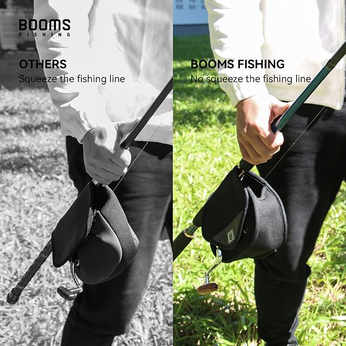 Booms Fishing RC3 Spinning Reel Cover, Fishing Reel Protective Case, Fit for 5000 Reels Max