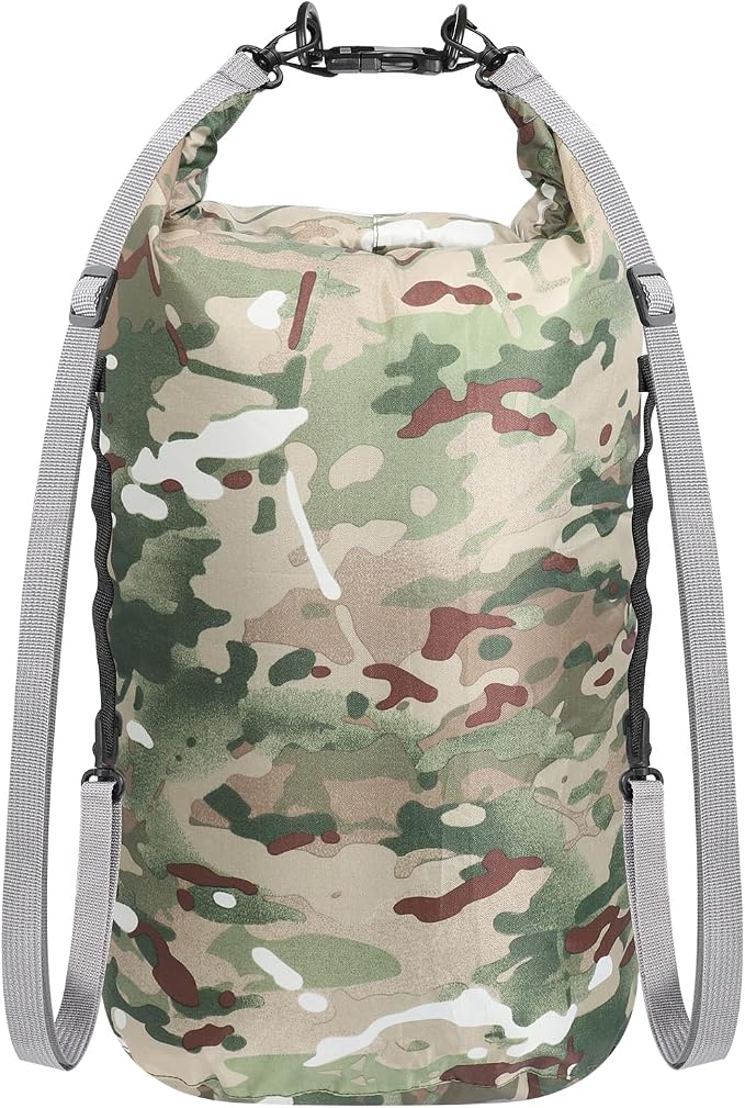 Dry Bags Waterproof Dry Sacks Small Lightweight Dry Bag with Strap for Paddle Board Kayaking Fishing Camping Hiking (20L)