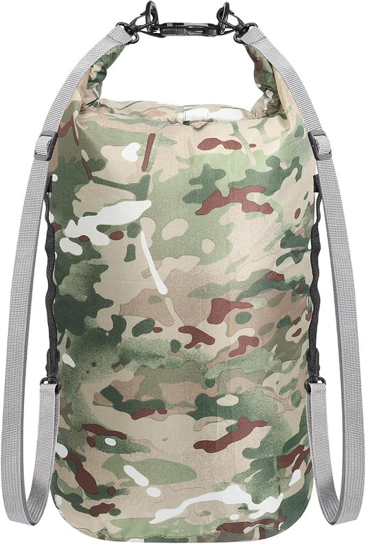 Dry Bags Waterproof Dry Sacks Small Lightweight Dry Bag with Strap for Paddle Board Kayaking Fishing Camping Hiking (20L)
