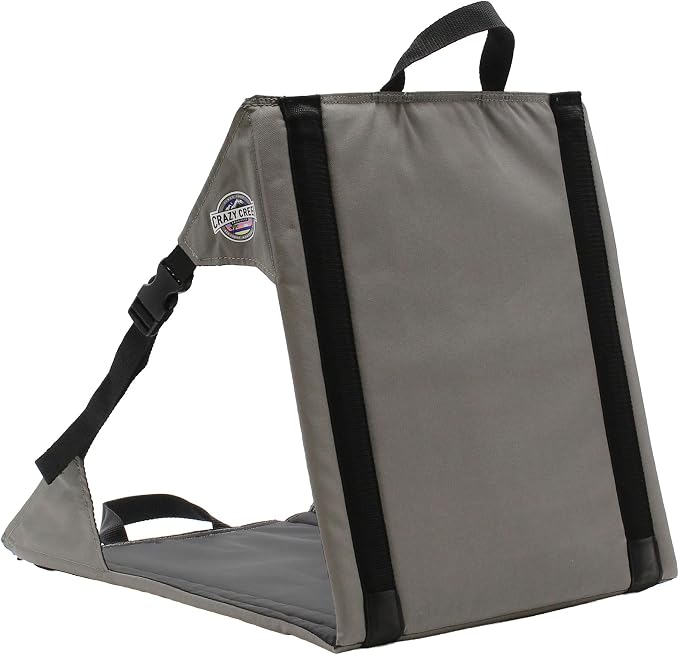 Crazy Creek The Chair Perfect for Stadium Seats, Camping, Hiking & More, Comfort on All Terrains, Adjustable Straps, Lightweight Design, Water-Resistant