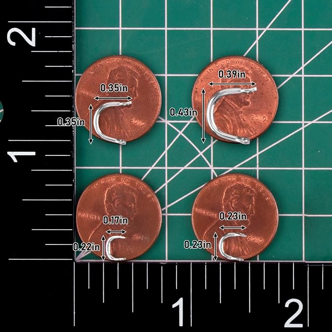 Dr.Fish 100 Pack Fishing Spinner Clevises Easy Spin Brass Clevises Spoon Spinnerbait Lure Making Supplies Spinner Parts Accessoires Freshwater