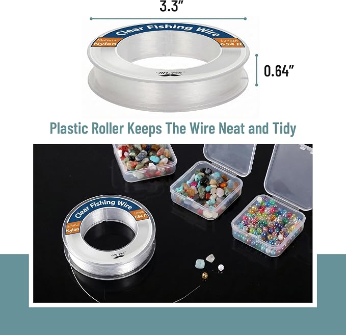 Mr. Pen- 218 Yard Nylon Fishing Line, String for Hanging