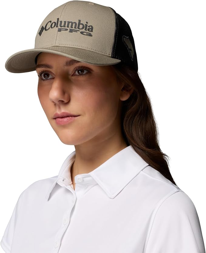 Columbia PFG Logo Mesh Ball Cap