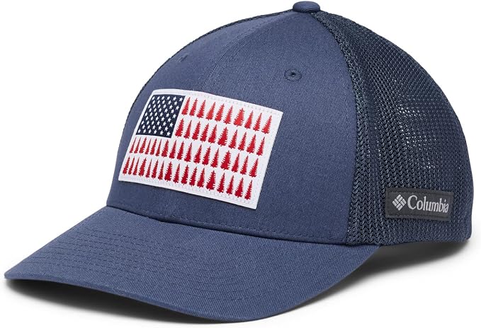 Columbia Unisex Adult PFG Logo Mesh Ball Cap