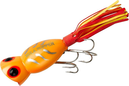 Arbogast Hula Popper Topwater Bass Fishing Lure