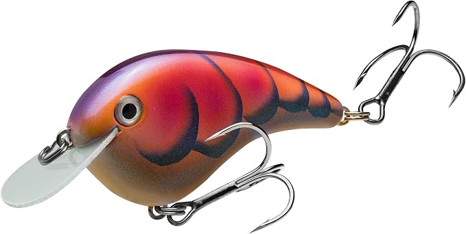 Strike King Chick Magnet Jr. Crankbait Fishing Lure, 1/4 oz, Dives 4-6 Feet, Premium Hooks