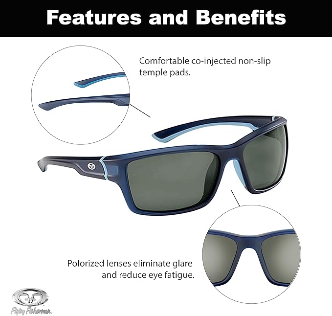 Flying Fisherman Cove Polarized Sunglasses with 100% UV Protection