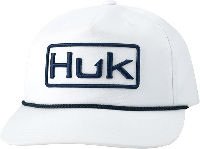 HUK Men's Rope Hats, Unstructured Adjustable Fishing Hat for Men