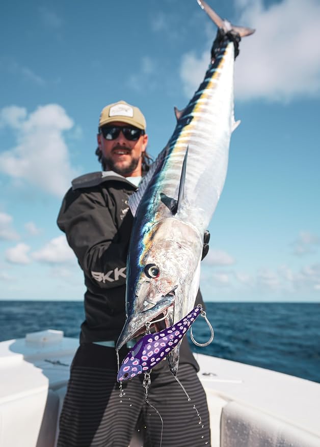 Nomad Design Chug Norris Topwater Popper Lure Collection – Floating Offshore Saltwater Surface Fishing Plug - Durable HD Body for Big Game - Realistic Splash & Erratic Action