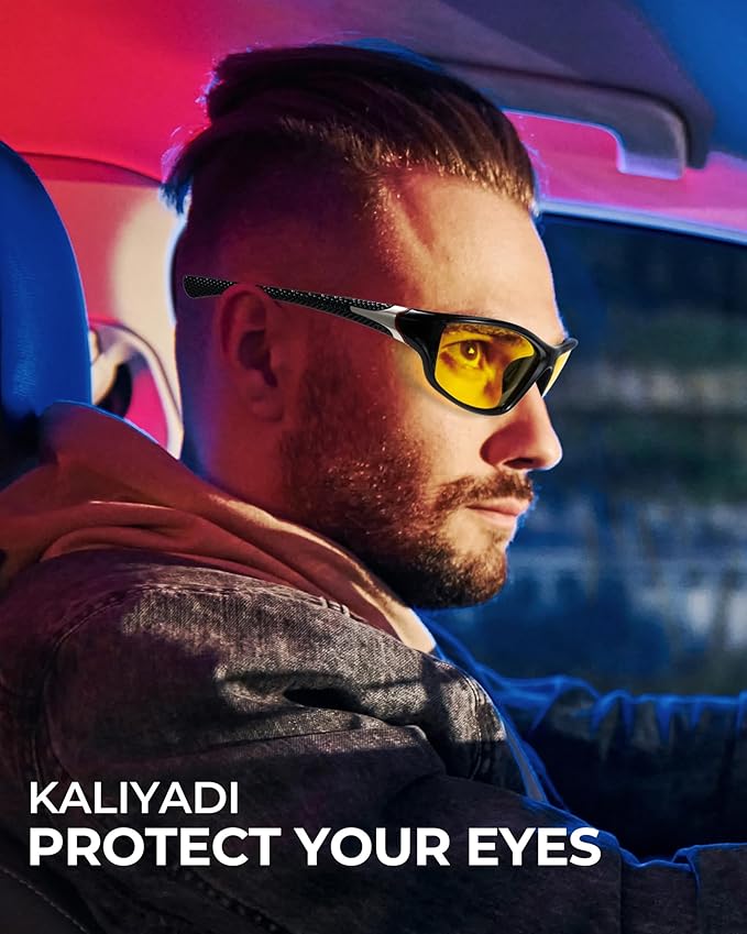 KALIYADI 4 Pack Polarized Sunglasses-Men Sports Sun-glasses: Mens Sunglasses UV Protection for Fishing Driving Cycling
