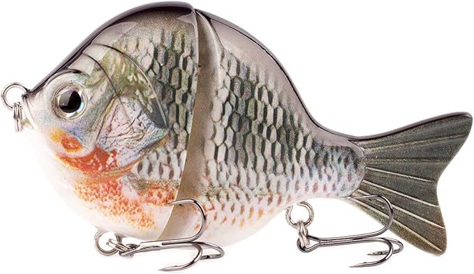 Glide Bait, Slow Sinking Swimbait, Topwater Hard Lures for Bass Catfish,Pike Perch, Freshwater or Saltwater