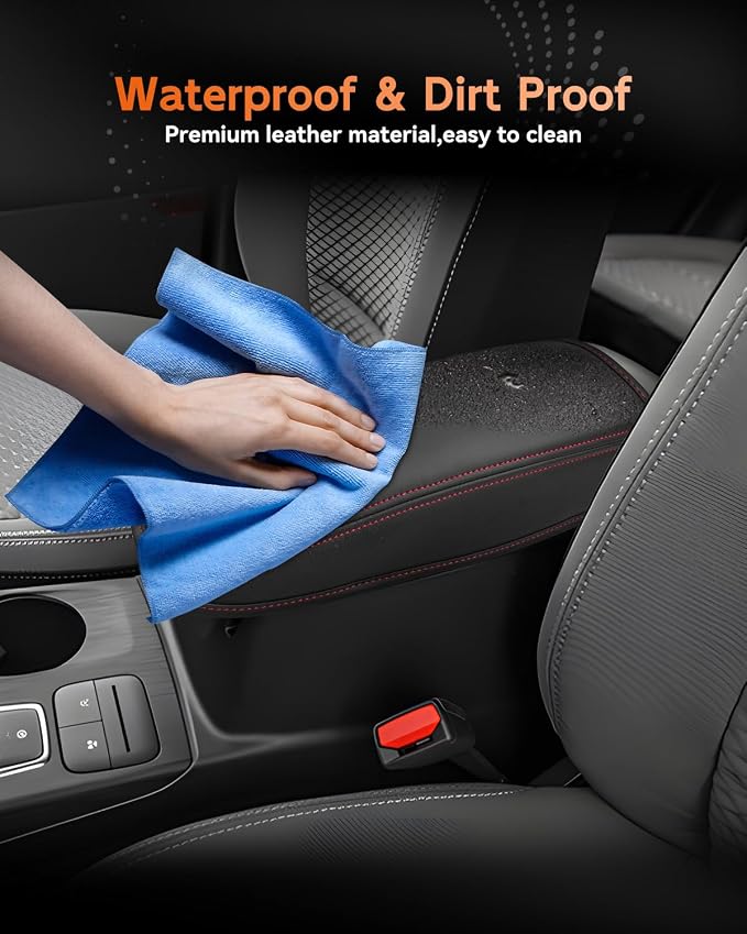 CDEFG for Ford Escape 2020-2025 2026 Center Console Cover Armrest Box Cover for Escape Accessories Console Arm Rest Protector