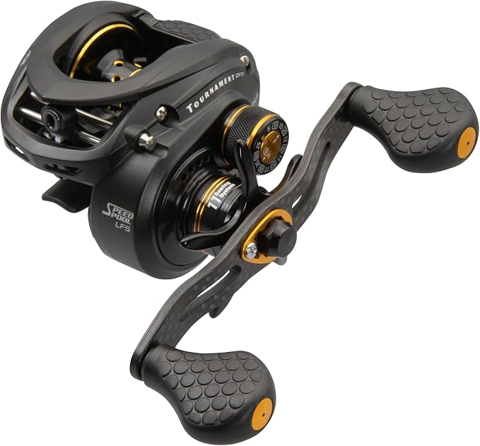 Lew's Tournament Pro LFS Speed Spool Baitcast Fishing Reel, Aluminum Frame, Premium 11 Stainless Steel Ball Bearings