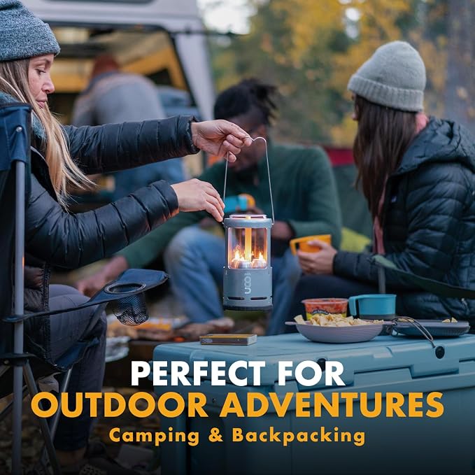 UCO Candlelier Candle Lantern, Candle Lanterns for Real Candles, Perfect Outdoor Gear for Camping or for Power Outages, Includes 3 Long Burning Candles