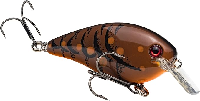 Strike King KVD 1.5 Hard Knock Fishing Lure, 3/8 oz, 3D Lifelike Eyes
