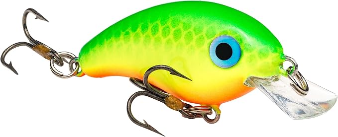 Strike King Bitsy Pond Minnow Crankbait Fishing Lure, 3/32 oz, Irresistible to Fish