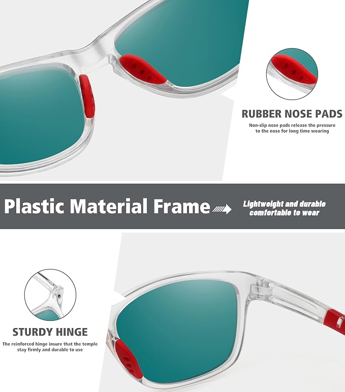 MEETSUN Polarized Sports Sunglasses for Women Men Driving Running Cycling Fishing Sun Glasses UV400 Protection