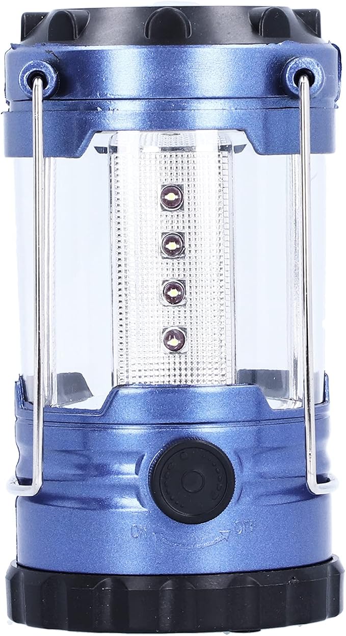 Camping Lantern, Portable with Adjustable Brightness Handle Grip, Outdoor Lantern 12LED for Hiking Fishing Tent Cave Exploration