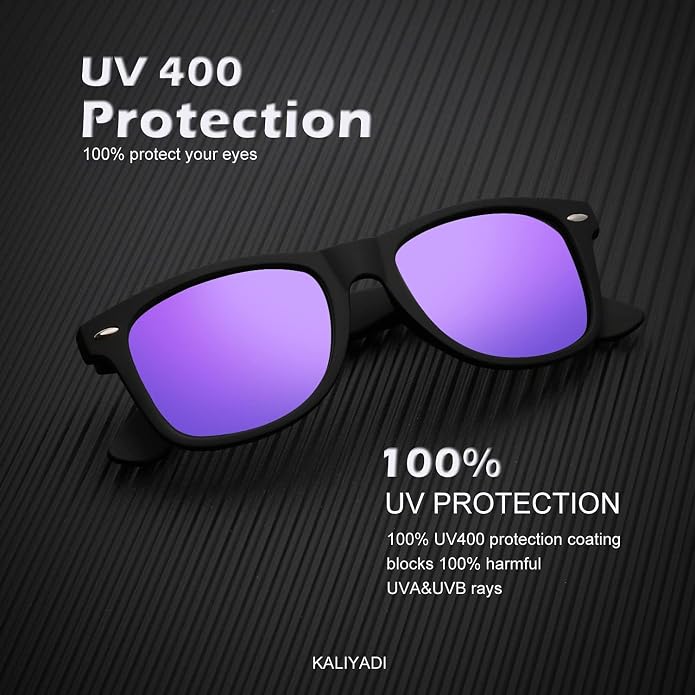 KALIYADI Sunglasses Men Polarized for Mens and Womens Unisex Sun Glasses for Driving UV Protection