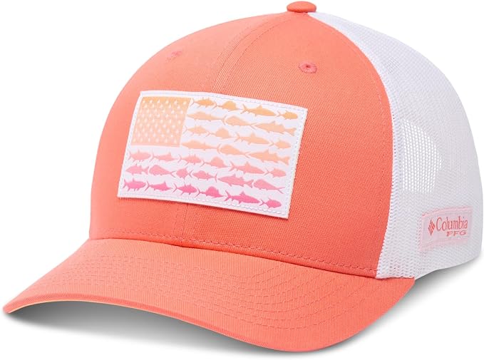 Columbia PFG Fish Flag Mesh Snapback