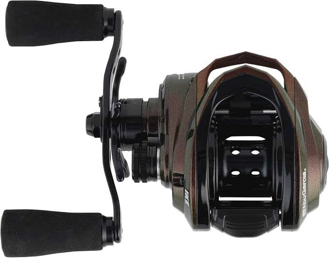 Abu Garcia IKE Signature Low Profile Baitcast Fishing Reel, Reliable Freshwater Reel, Durable & Lightweight Graphite Construction, Infini Brake System