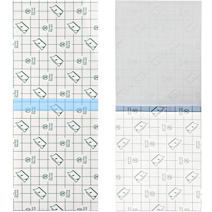 50 Pcs Waterproof Shower Protector | 4x10 Inch Knee Replacement Surgery Bandage Shower Cover Large Wounds Hip Incision Post Knee Surgery Adhesive Dressing Must Haves