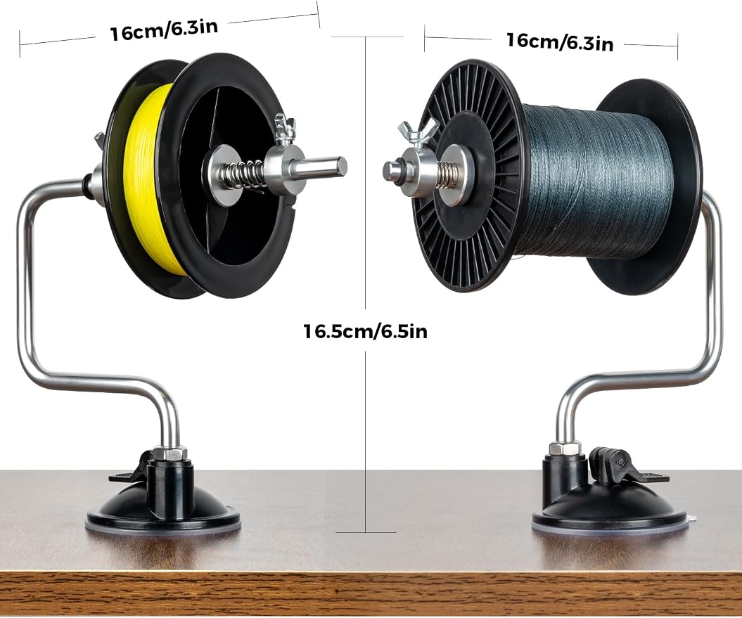 Fishing Tools Kit- Fishing Line Spooler,Tippet Holder,Fishing Scissors,Spinning Reels Spool Belt