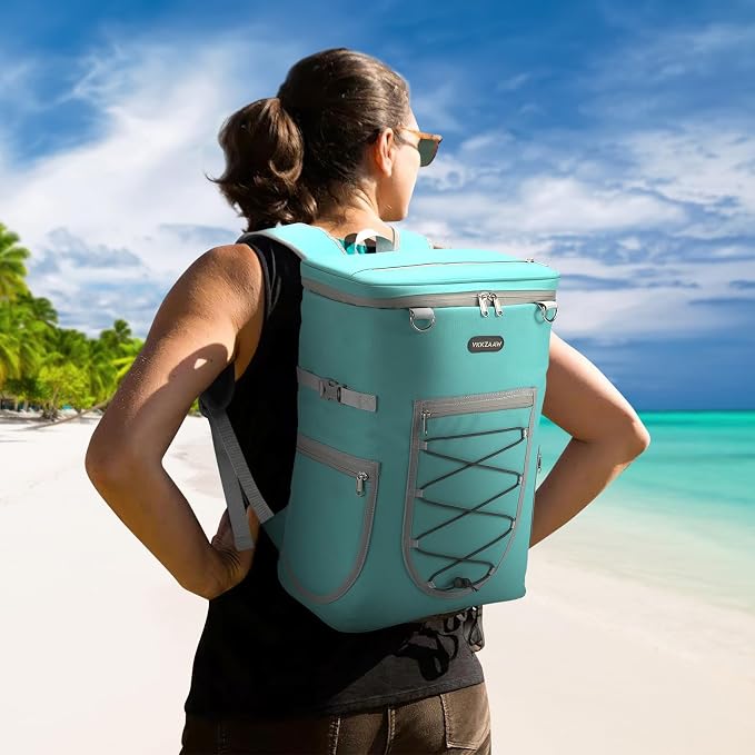 Backpack Cooler Backpack 26 Cans Insulated Leak Proof for Women Men Beach Camping Picnic Fishing Hiking Lunch Backpack Waterproof Cooler