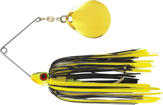 Luck E Strike Redman Spinner Bait by Jimmy Houston, 3/8 Ounce Colorado Spinnerbait