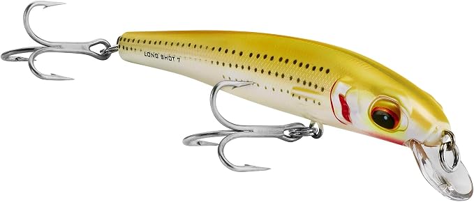 Bomber Lures Long Shot Slender Minnow Bait Saltwater Fishing Lure