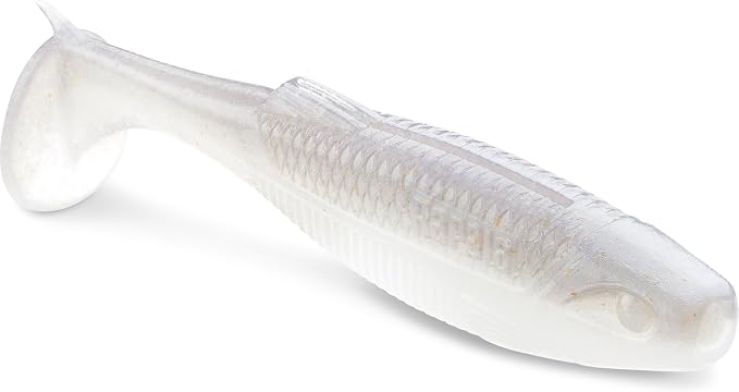 Rapala CrushCity Mayor Soft Plastic Paddle Tail Swimbait, Strong Kicking Action for Swim Jigs & Underspins, Bass, Redfish, Trout, Snook, Walleye & More