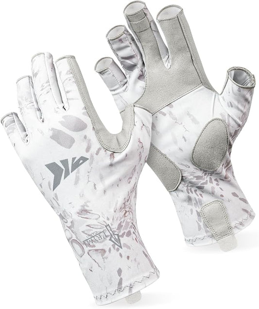 KastKing Sol Armis Sun Gloves UPF50+ Fishing Gloves UV Protection, Sun Protection for Outdoor, Kayaking, Rowing