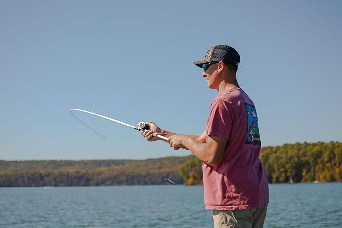 Duckett Fishing Ghost II Spinning & Casting Rods, Lightweight, Durable, and Ultra-Sensitive Performance Fishing Rod