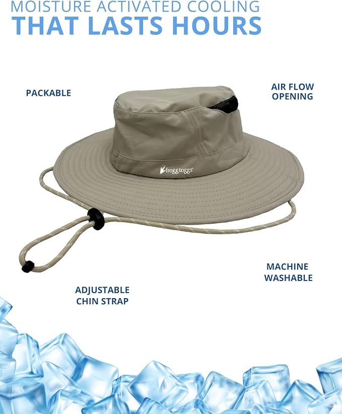 FROGG TOGGS Unisex Adult Hilly Pro Performance Cooling Boonie Hat