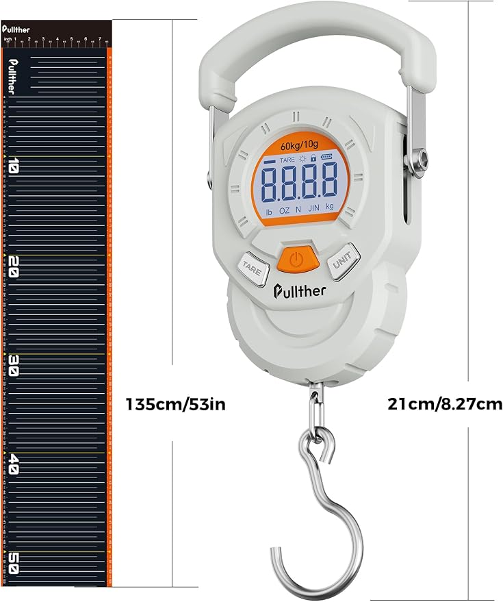 Fishing Tool Kit,53in Fish Ruler,Fishing Gear,Fishing Gifts for Men