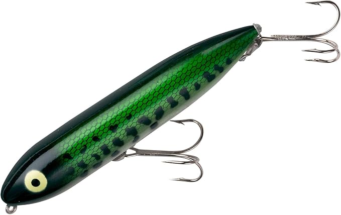Heddon Zara Spook Topwater Fishing Lure - Legendary Walk-The-Dog Lure