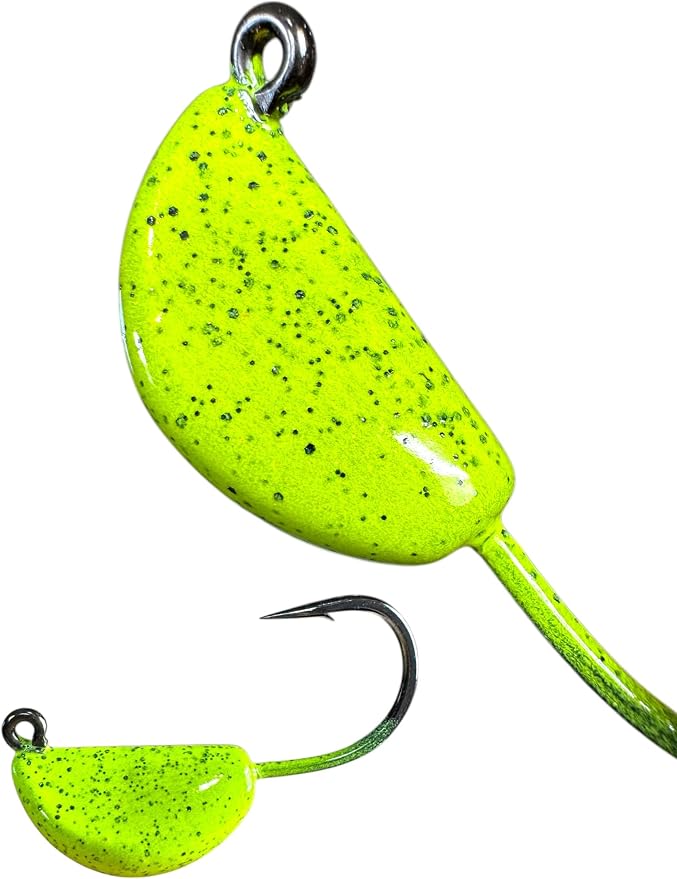 Sheepshead Jig, 2~5 Pack, Standup Style Jig, Saltwater Fishing Jig, Powder Coat Finish Made in The USA with 2X Hook, 1/2oz, 3/4oz, 1oz Sizes