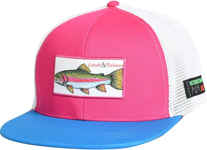 EDTREK Elite Youth Country Hat for Big Kids - Boys Snapback Hat with Flat Brim