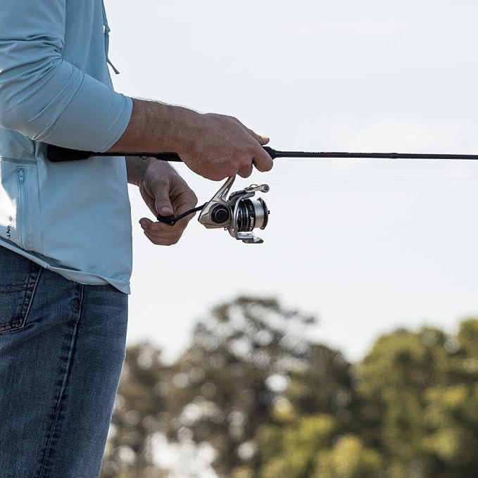 Lew's American Hero Tier 1 Casting Fishing Rod, HM50 Graphite Blank with Stainless Steel Guides, Split Grip EVA Handle, Multicam