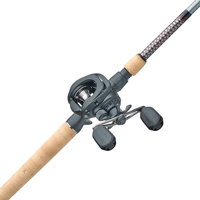 Ugly Stik Elite Low Profile Baitcast Reel and Fishing Rod Combo