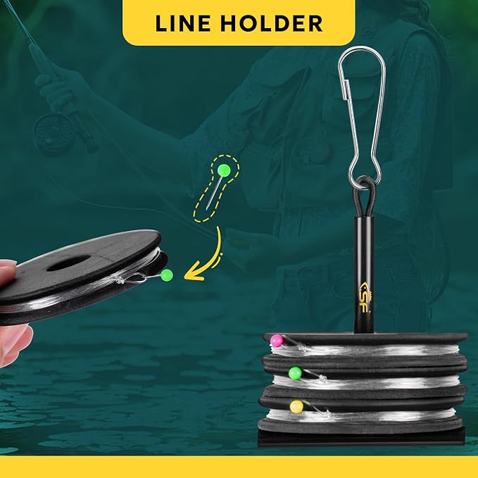 SF Pre-Tied Loop Fly Fishing Tapered Leader Nylon Clear Trout Freshwater Saltwater Bonefish Permit Bass Salmon Steelhead 7.5FT 9FT 10FT 12FT 15FT 0X 1X 2X 3X 4X 5X 6X 7X
