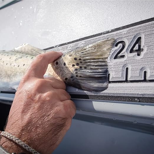 | Fish Ruler | SeaDek | 48 inch Fish Measurement Tool | Perfect for Boats and Kayaks | Storm Gray/Black
