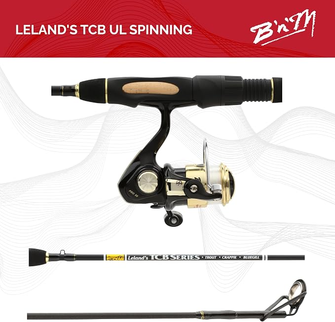 Leland's TCB UL Spinning Combo 6.5ft/2pc