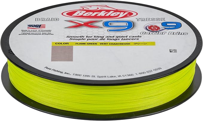 Berkley x9 Braid Fishing Line